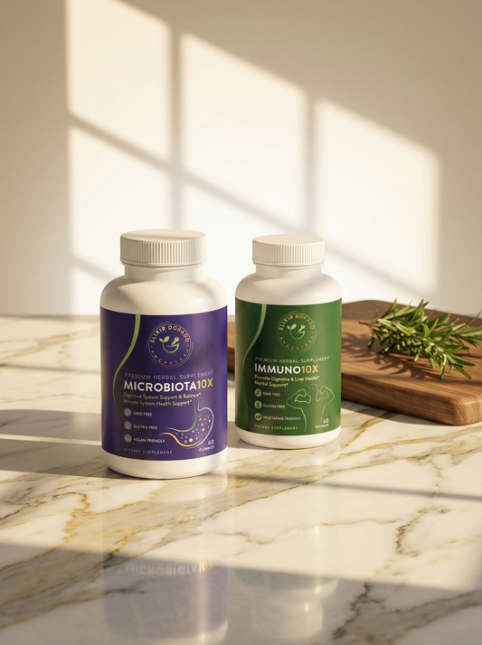 Immuno 10X + Microbiota 10X 1 Month Bundle